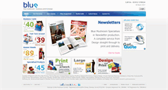 Desktop Screenshot of bluemushroom.net